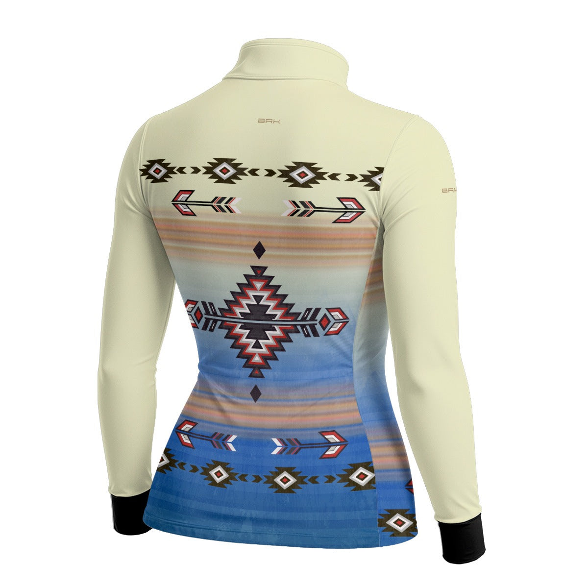 Camisa Agro Feminina BRK Native Ancestral Bege com Proteção Solar UV50+ - Brk Agro