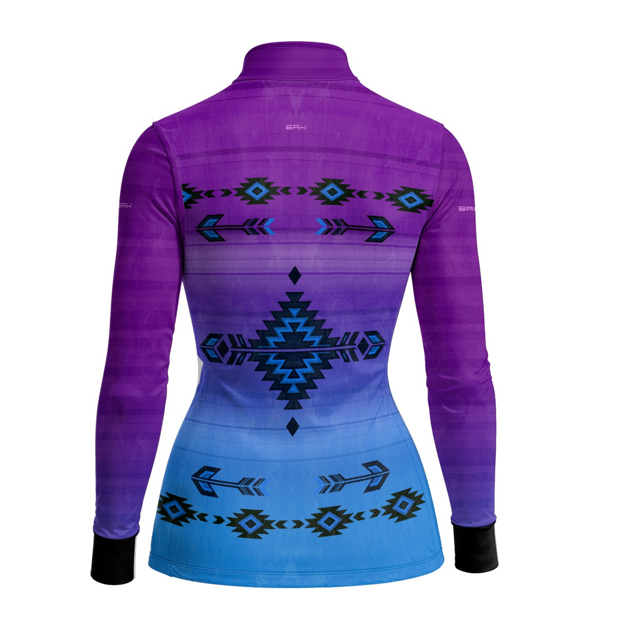Camisa Agro Feminina BRK Native Ancestral Roxa com Proteção Solar UV50+ - Brk Agro