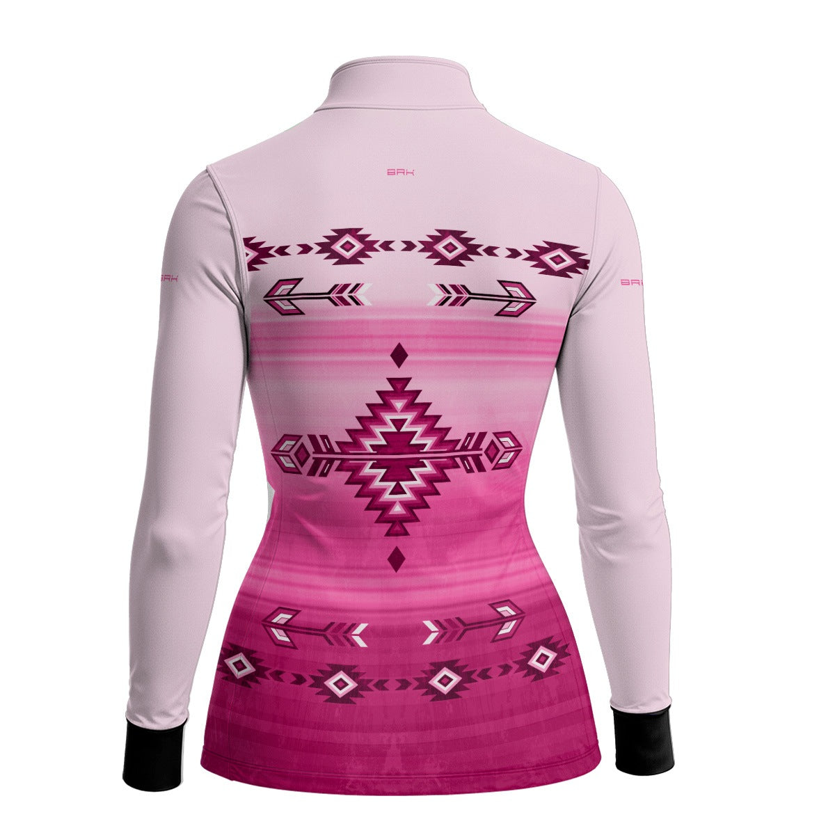 Camisa Agro Feminina BRK Native  Ancestral Rosa com Proteção Solar UV50+ - Brk Agro