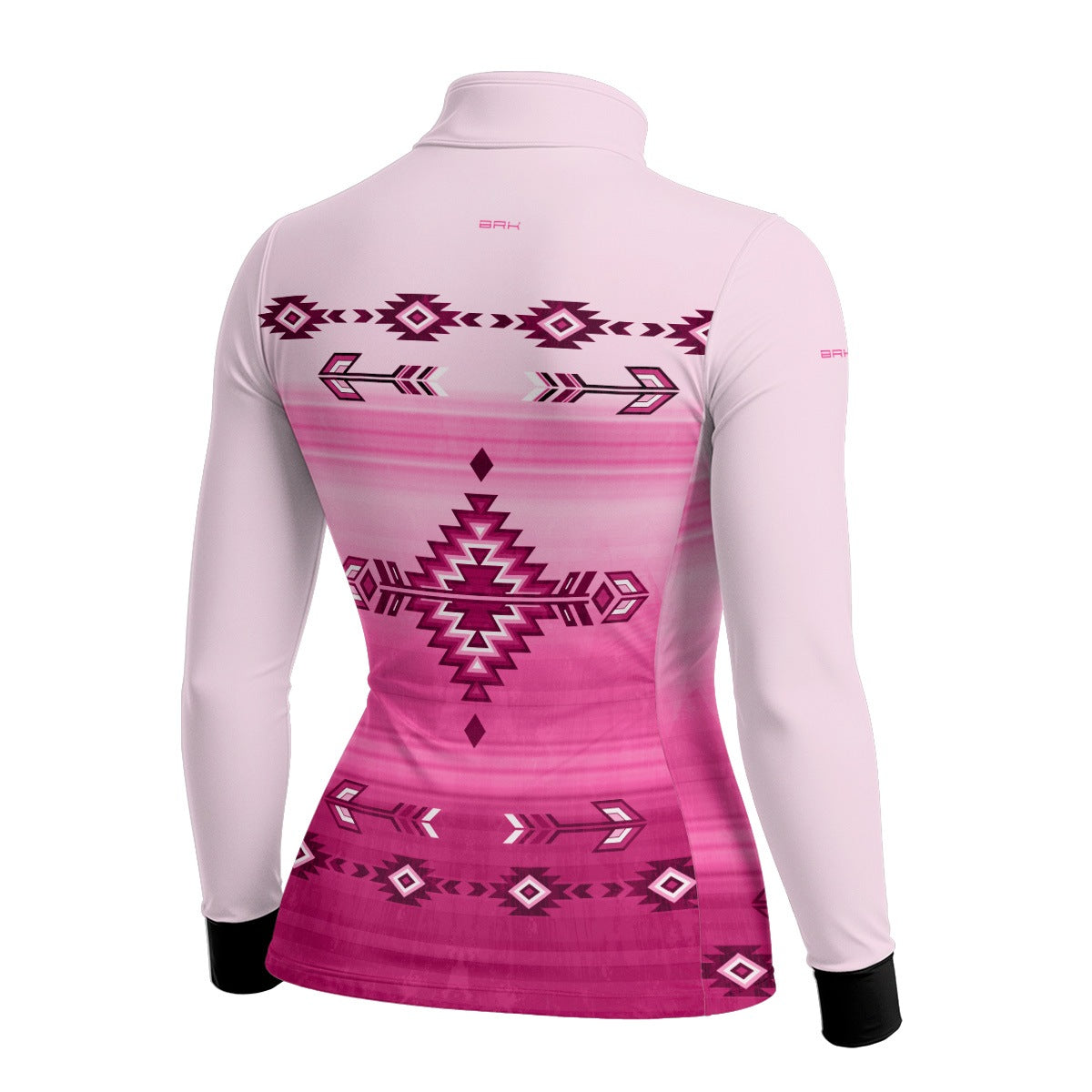 Camisa Agro Feminina BRK Native  Ancestral Rosa com Proteção Solar UV50+ - Brk Agro