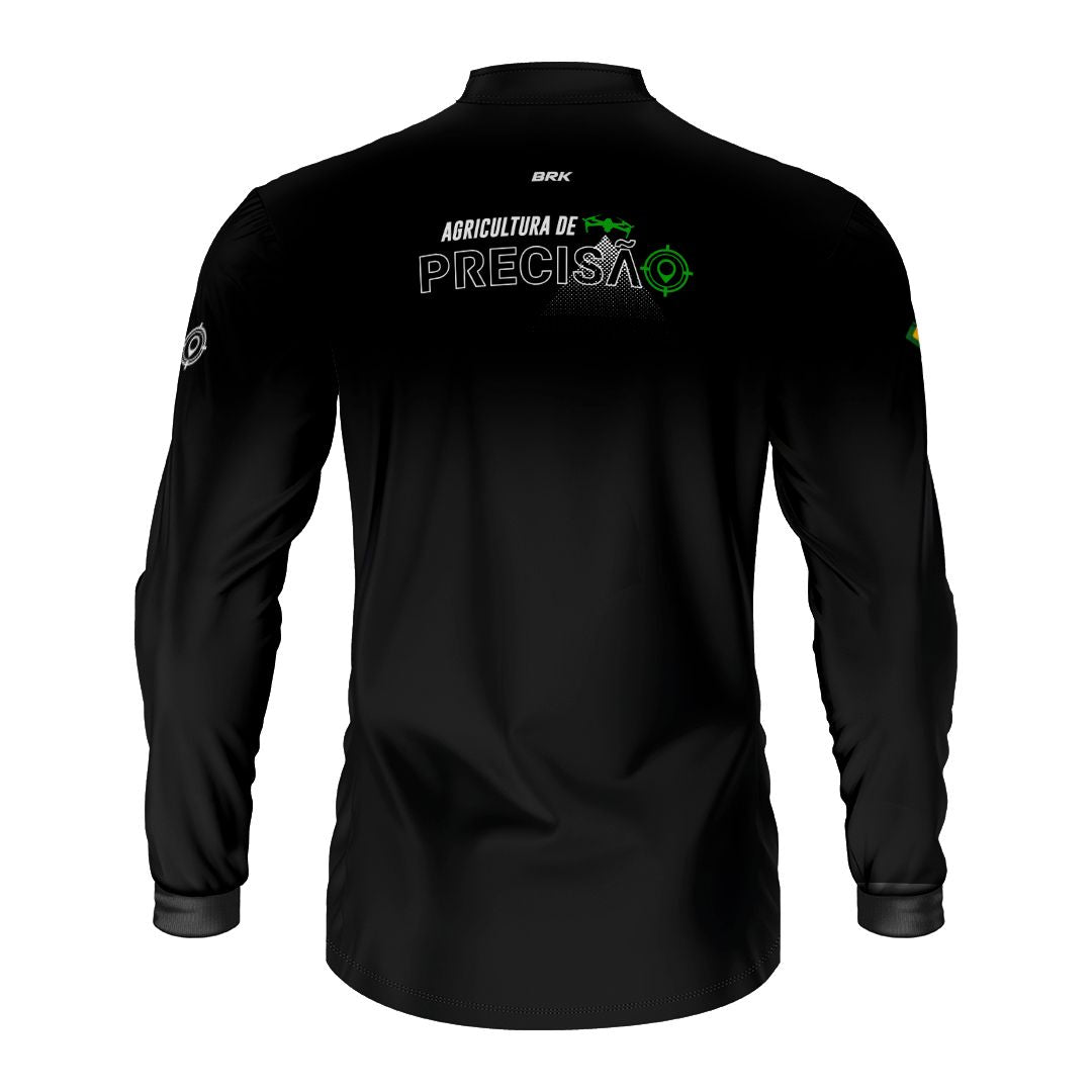 Camisa Agro Brk Agricultura de Precisão V2 com Proteção Solar UV50+ - Brk Agro