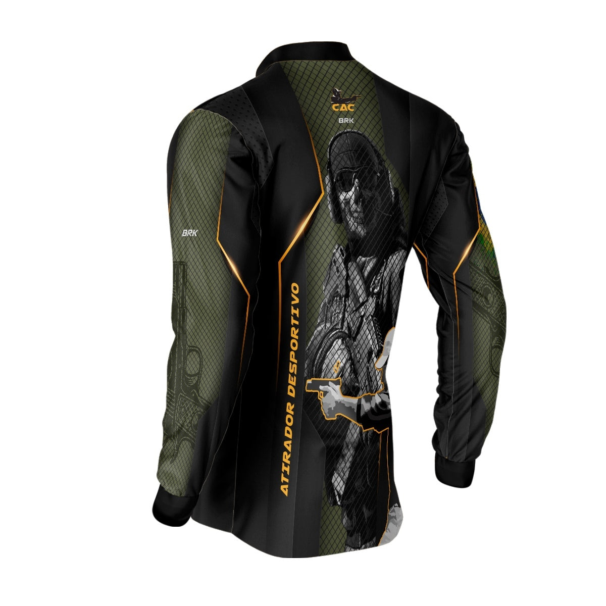 Camisa Militar Brk Atirador Esportivo com Proteção Solar UV50+ - Brk Agro