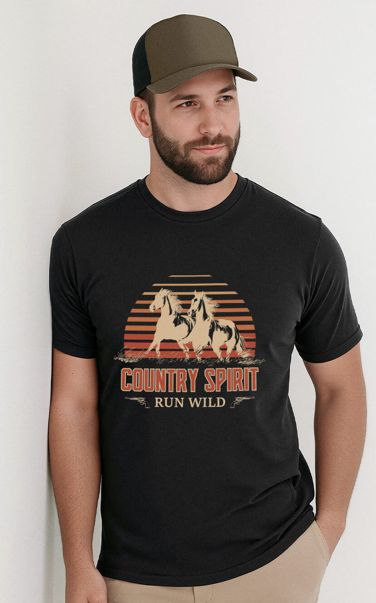 Camiseta Básica de Algodão Brk Mundo Equino Cavalo