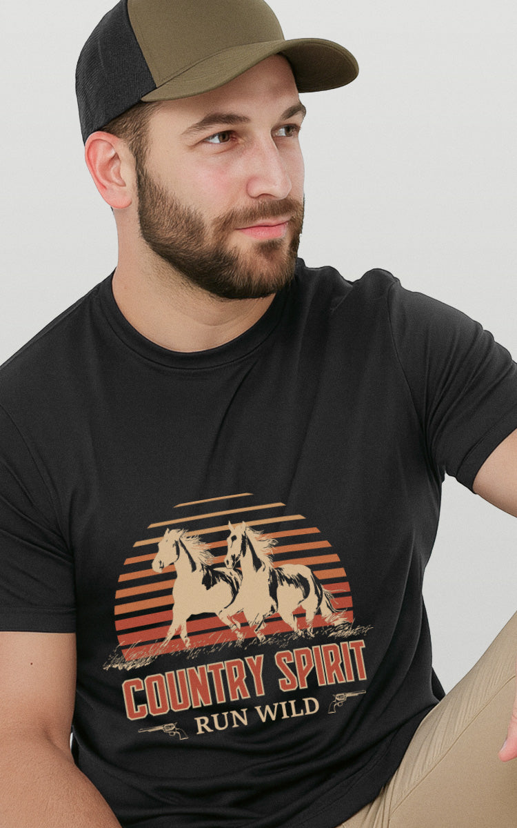 Camiseta Básica de Algodão Brk Mundo Equino Cavalo