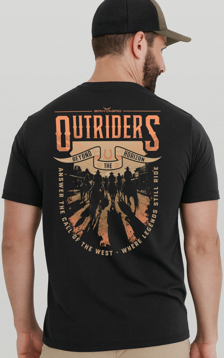 Camiseta Básica de Algodão Brk Mundo Equino Cavalgada Wildwest