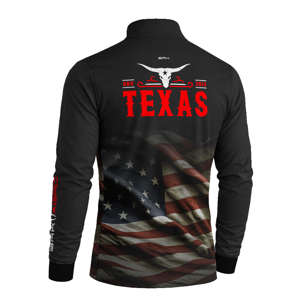 Camisa Agro Brk Texas Estados Unidos  com Proteção Solar UV50+ - Brk Agro