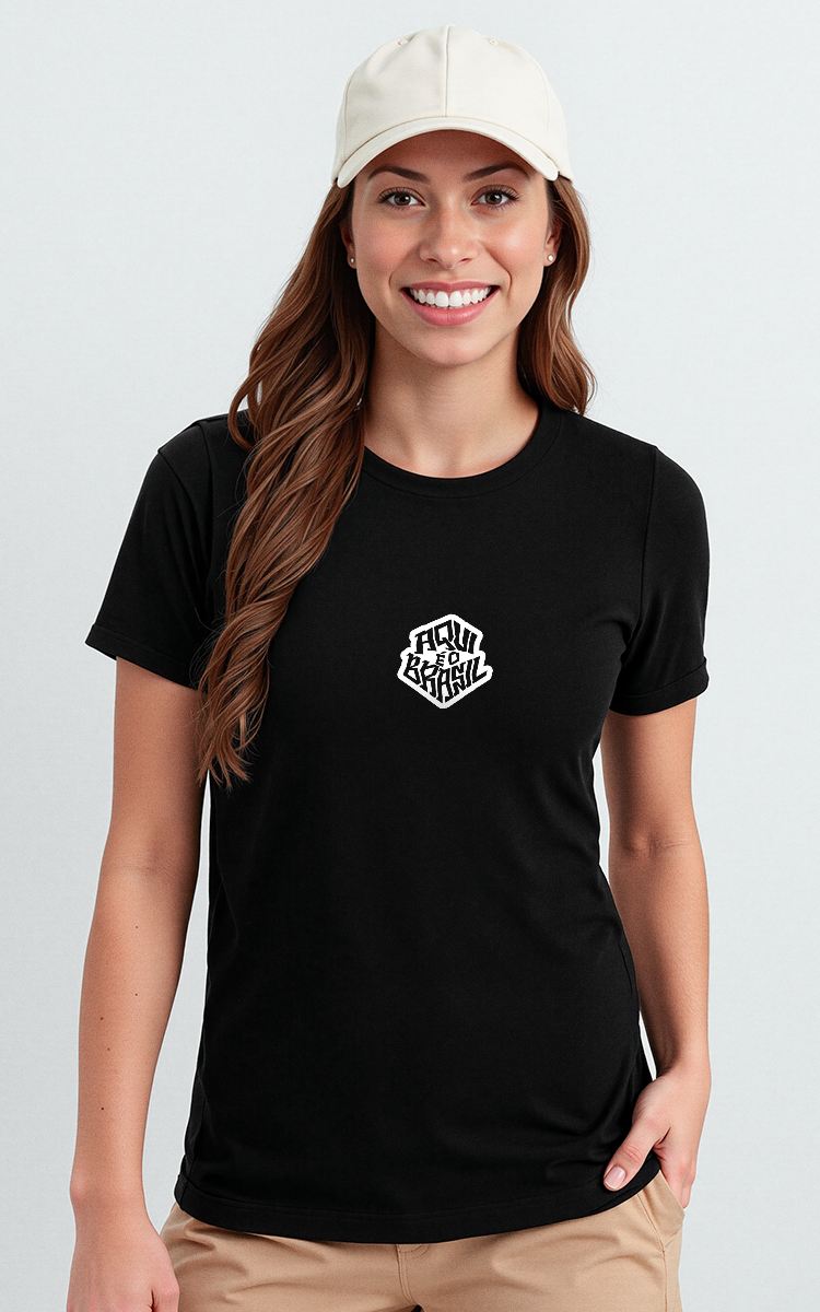 Camiseta Básica de Algodão Brk Aqui é Brasil - Brk Agro
