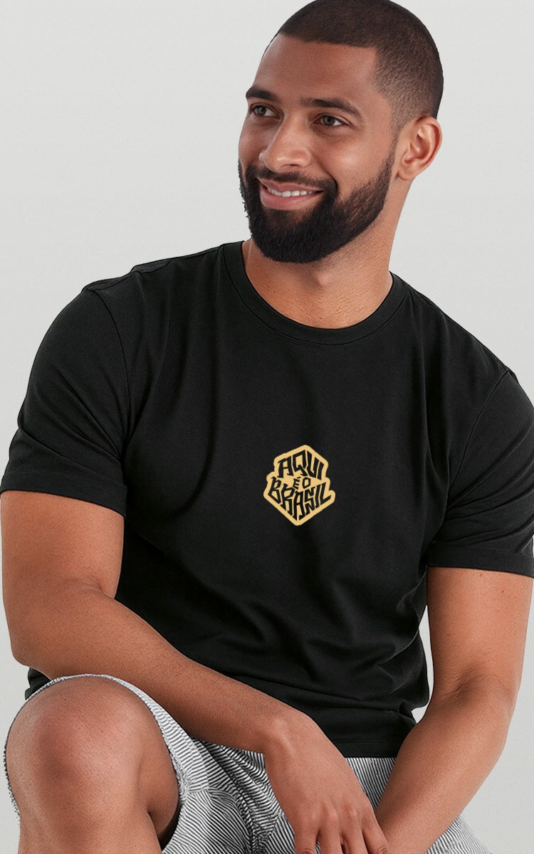 Camiseta Básica de Algodão Brk Capivara da Sorte - Brk Agro