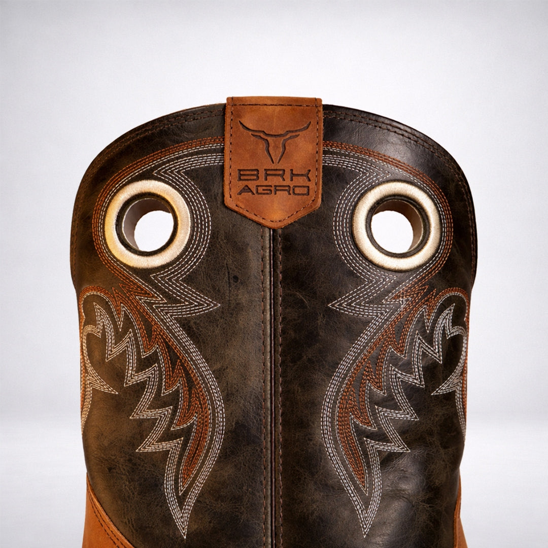 Bota Black Horizon - Couro Legítimo - Brk Agro