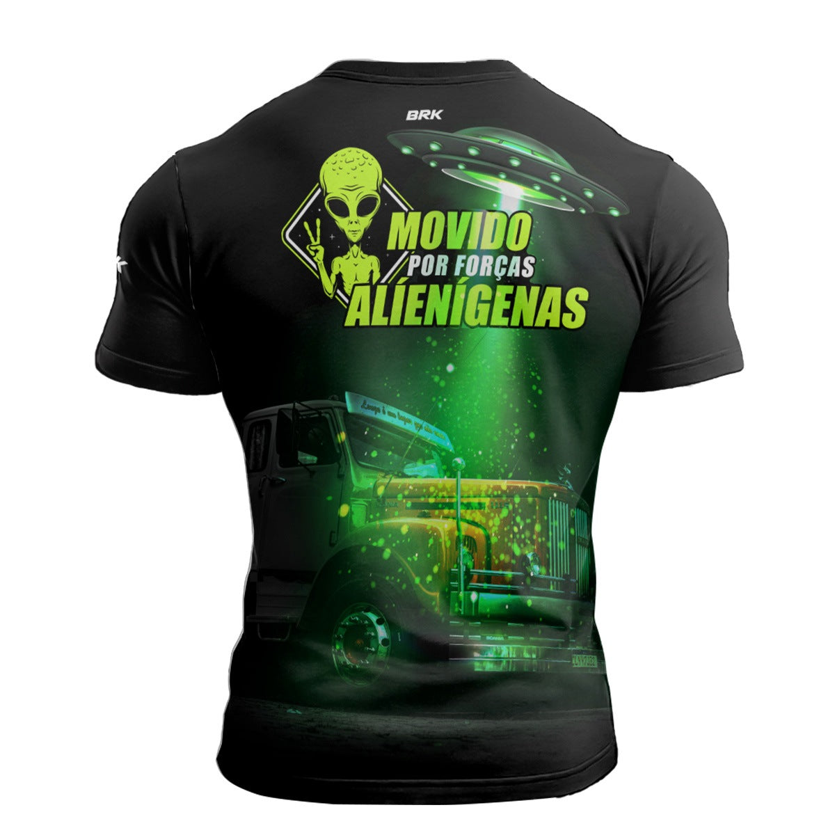 Camiseta Agro Brk Movido Por Forças Alienígenas com Proteção Solar UV50+ - Brk Agro