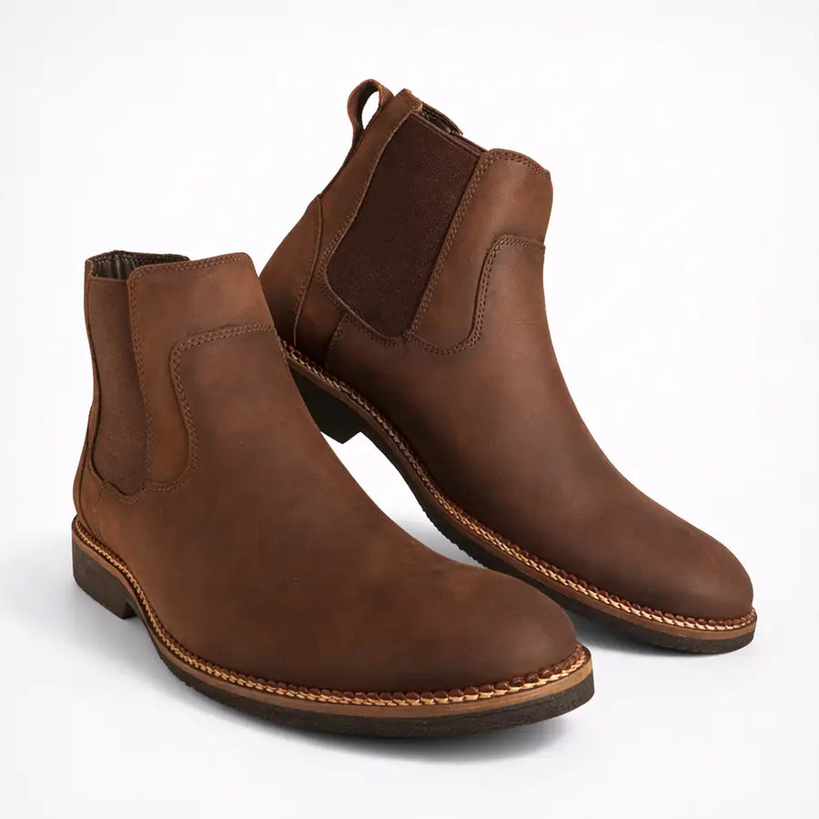 Botina Masculina Mustang Whisky Brk Agro