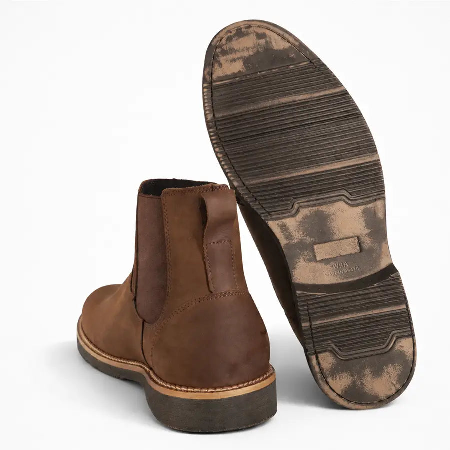 Botina Masculina Mustang Whisky Brk Agro