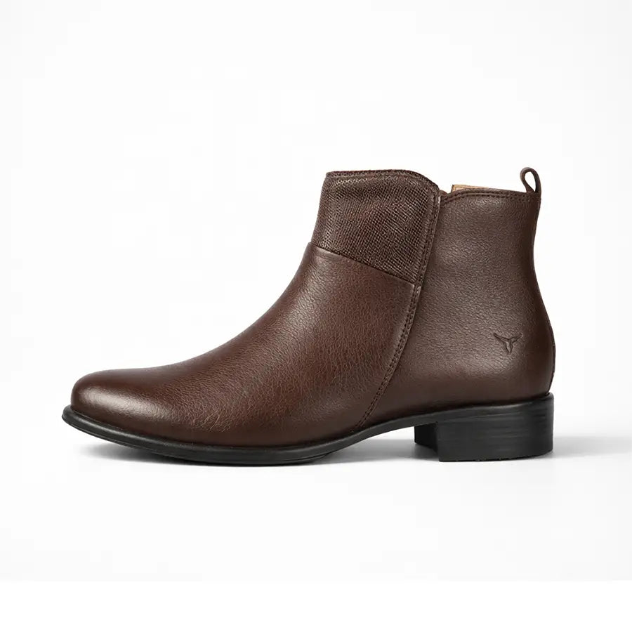 Botina Feminina Stella Chocolate Brk Agro