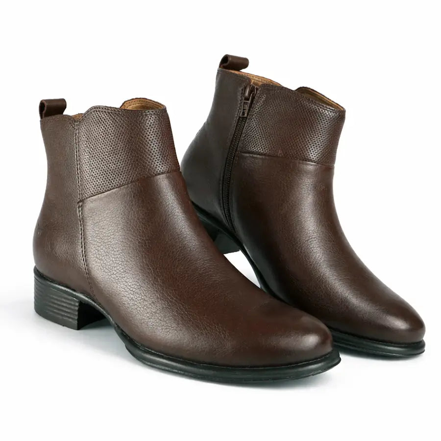 Botina Feminina Stella Chocolate Brk Agro