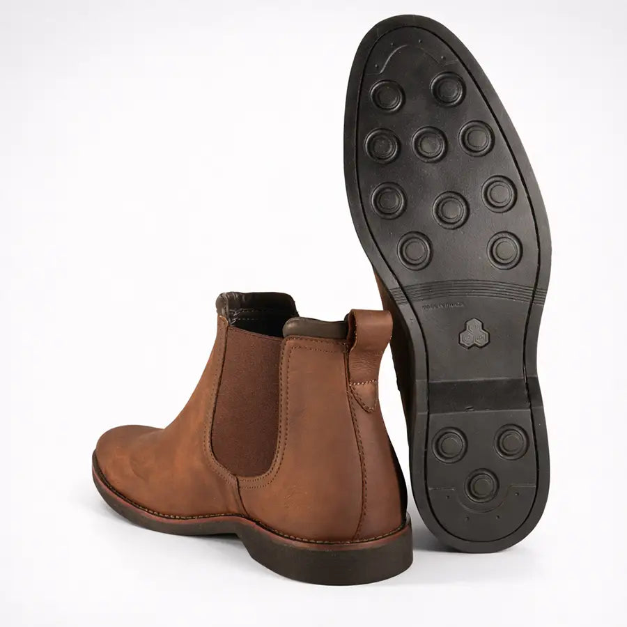 Botina Masculina Walker Conhaque Brk Agro