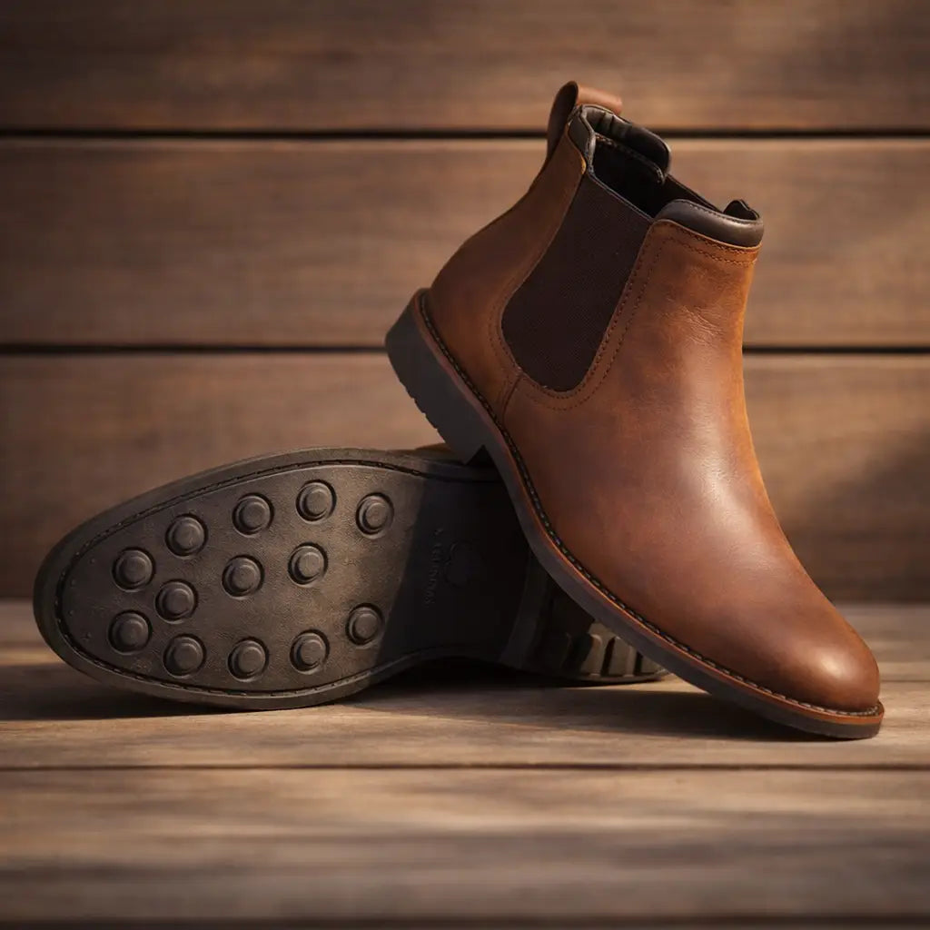 Botina Masculina Walker Conhaque Brk Agro