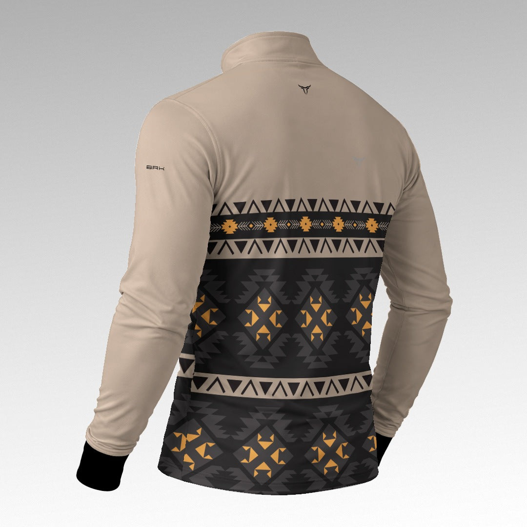 Camisa Apache Cinza Amarelo com UV50