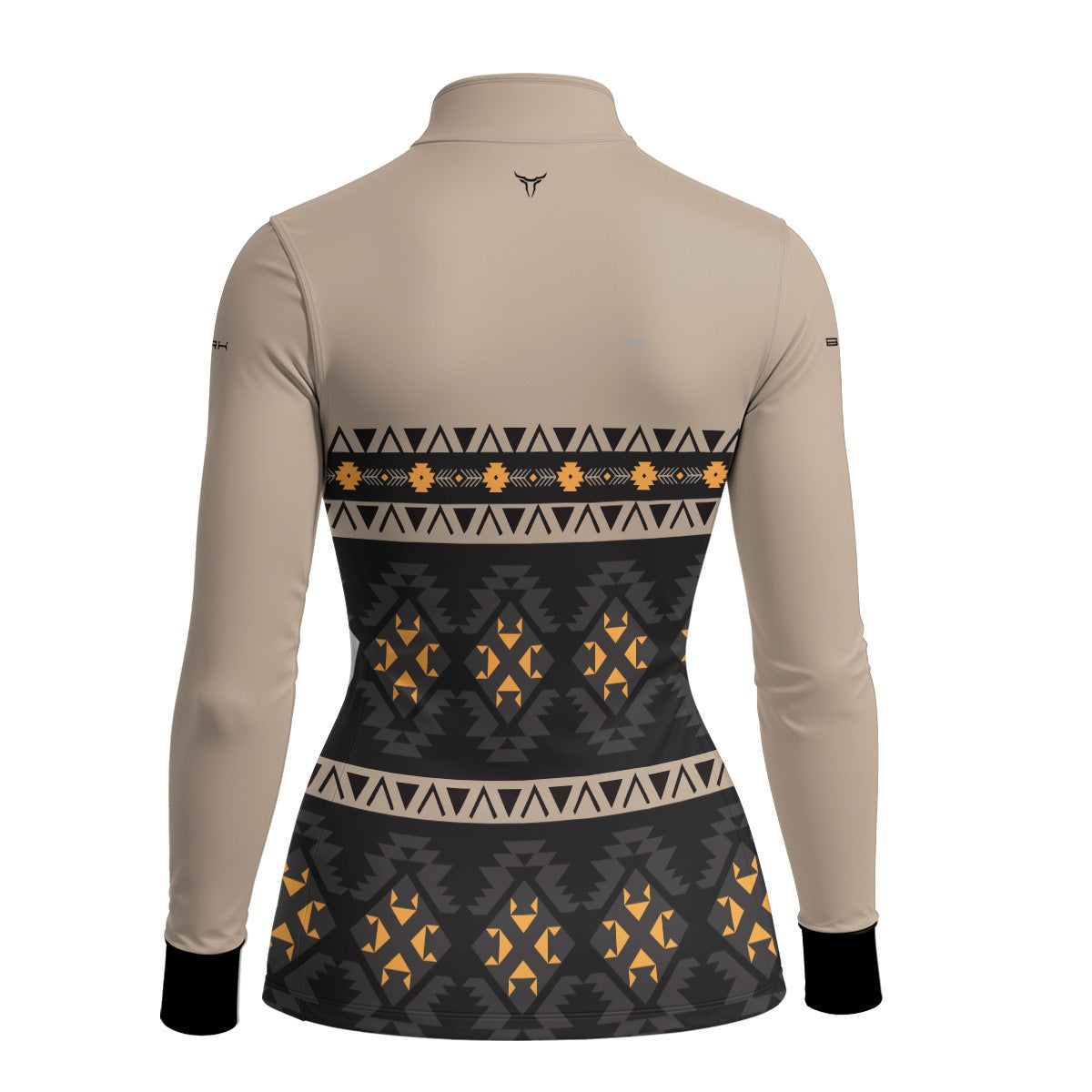Camisa Feminina Apache Cinza Amarelo com UV50