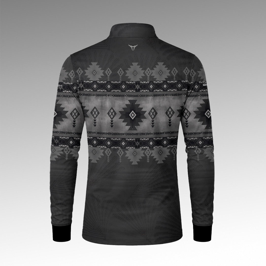 Camisa Preta Apache Monocromática com UV50