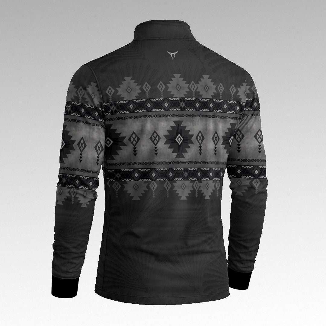 Camisa Preta Apache Monocromática com UV50