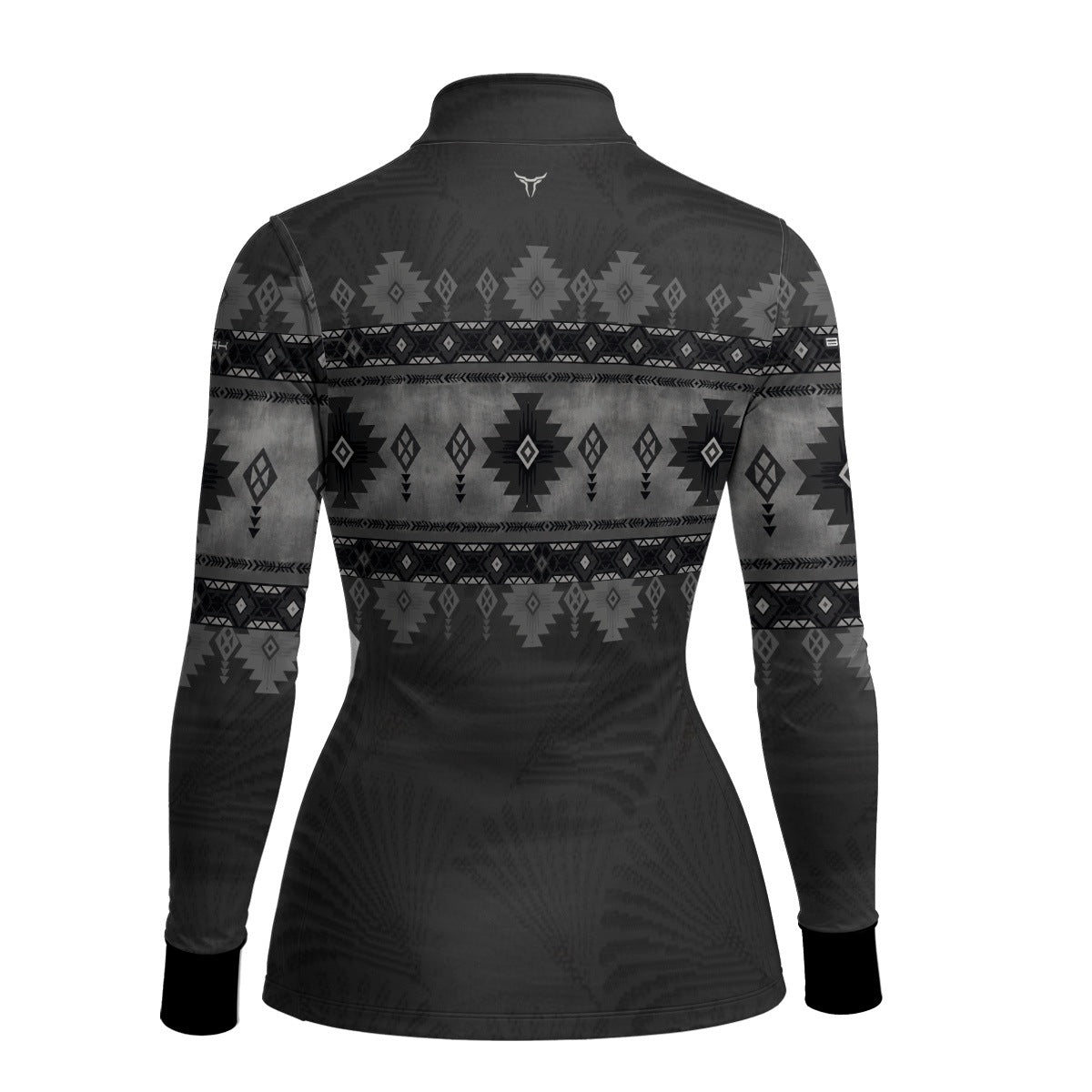 Camisa Feminina Preta Apache Monocromática com UV50