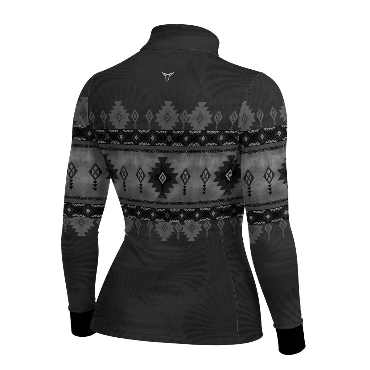 Camisa Feminina Preta Apache Monocromática com UV50