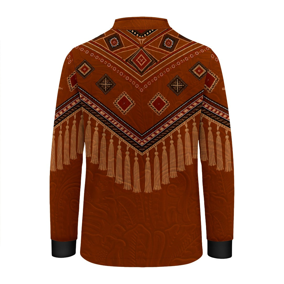 Camisa Infantil Apache Franjas com UV50