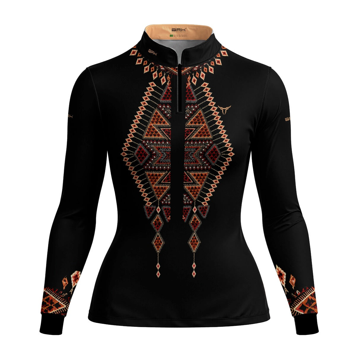 Camisa Feminina Apache Preto com UV50