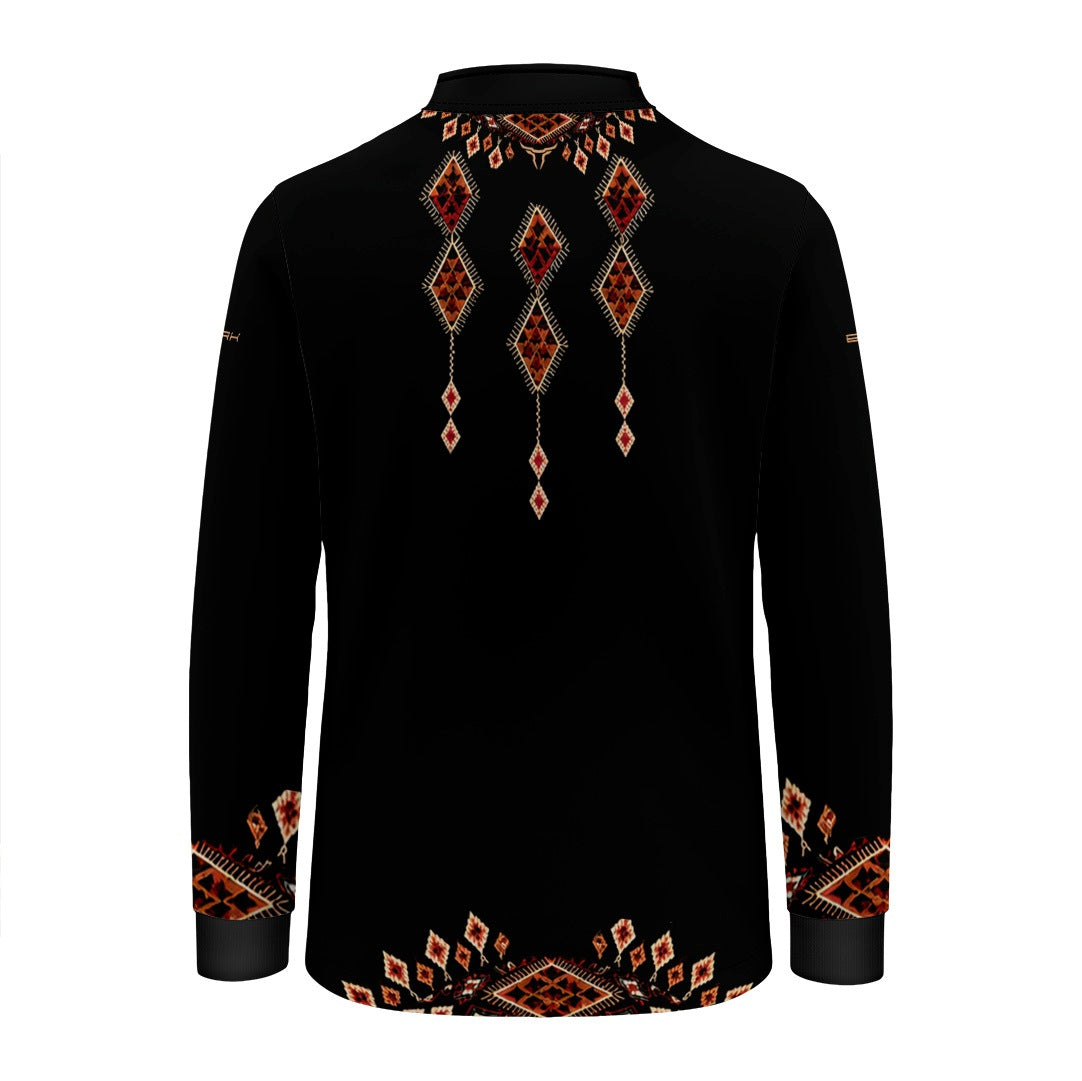 Camisa Infantil Apache Preto com UV50