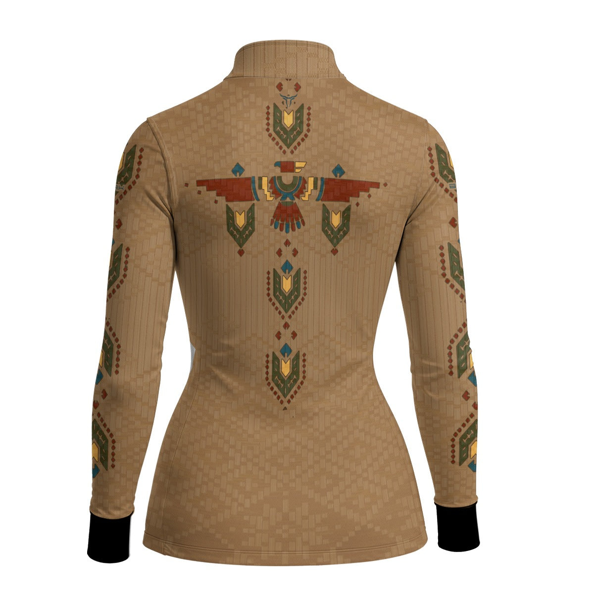 Camisa Feminina Apache Bege Multicolorido com UV50