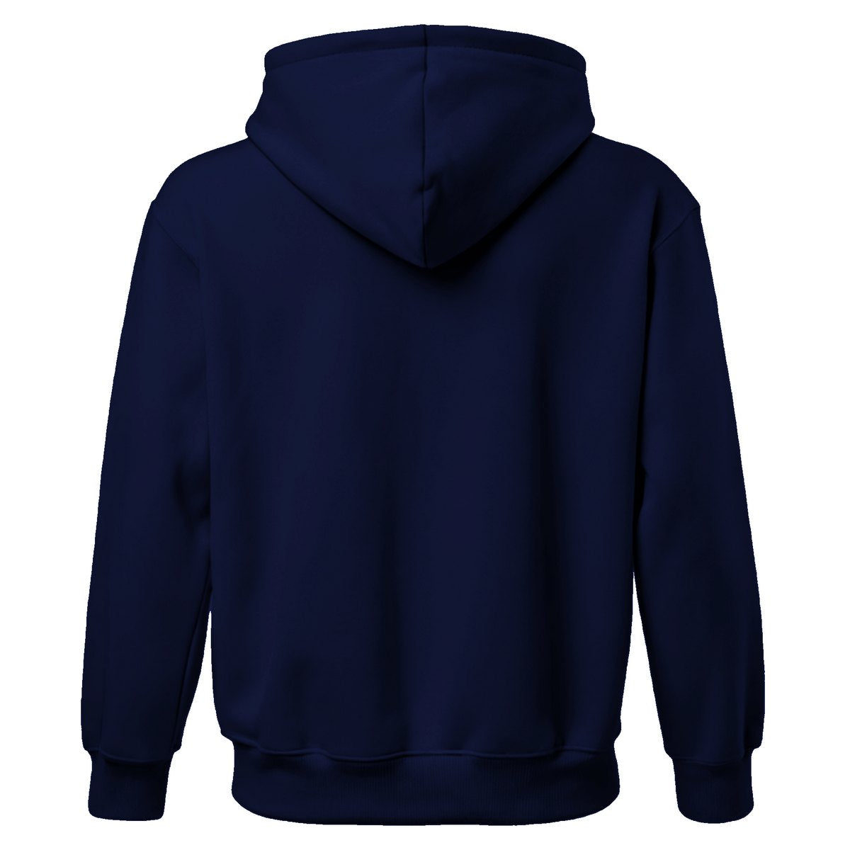Moletom com Capuz Unissex Brk Minimal Azul Marinho