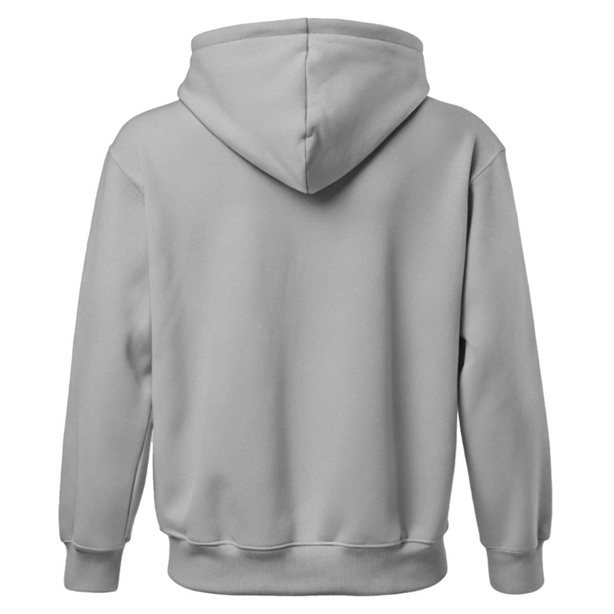 Moletom com Capuz Unissex Brk Minimal Cinza