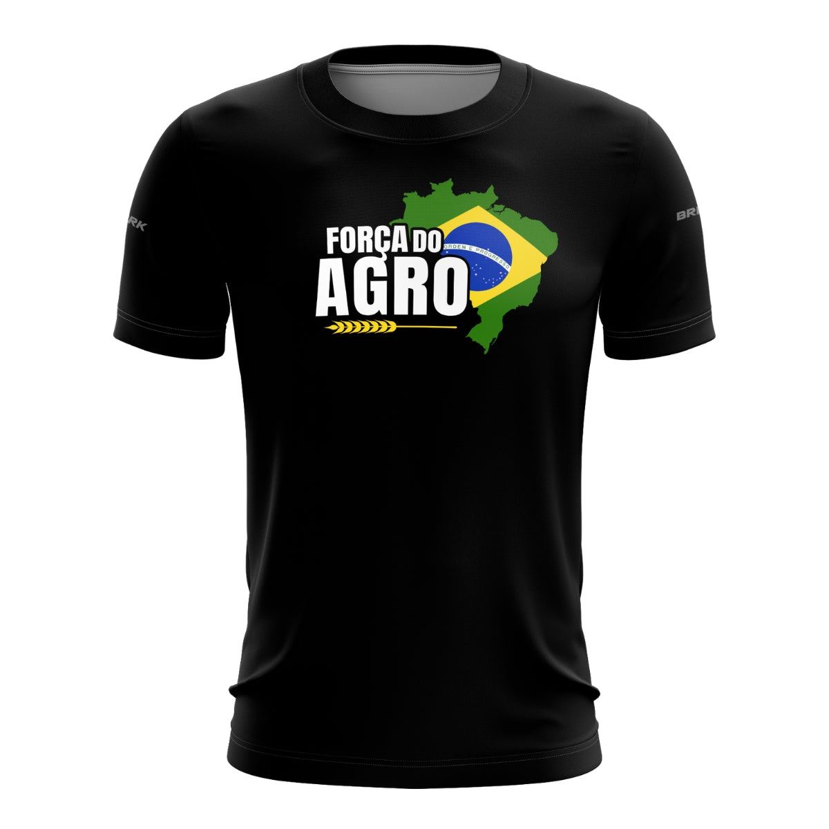 Camiseta Agro Brk Força do Agro Brasil Casual UV50+ - Brk Agro