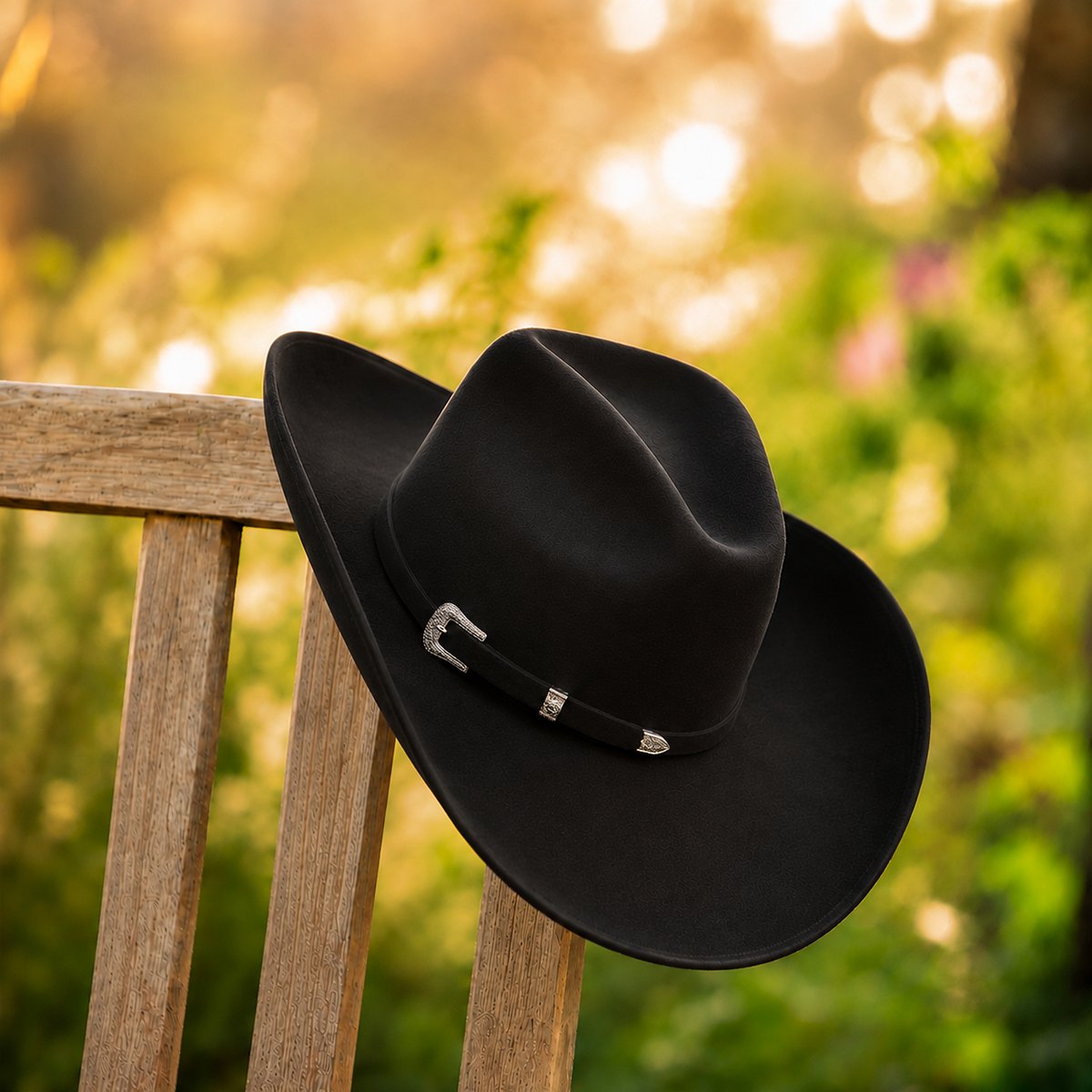 Chapéu American Hat Cattleman Black