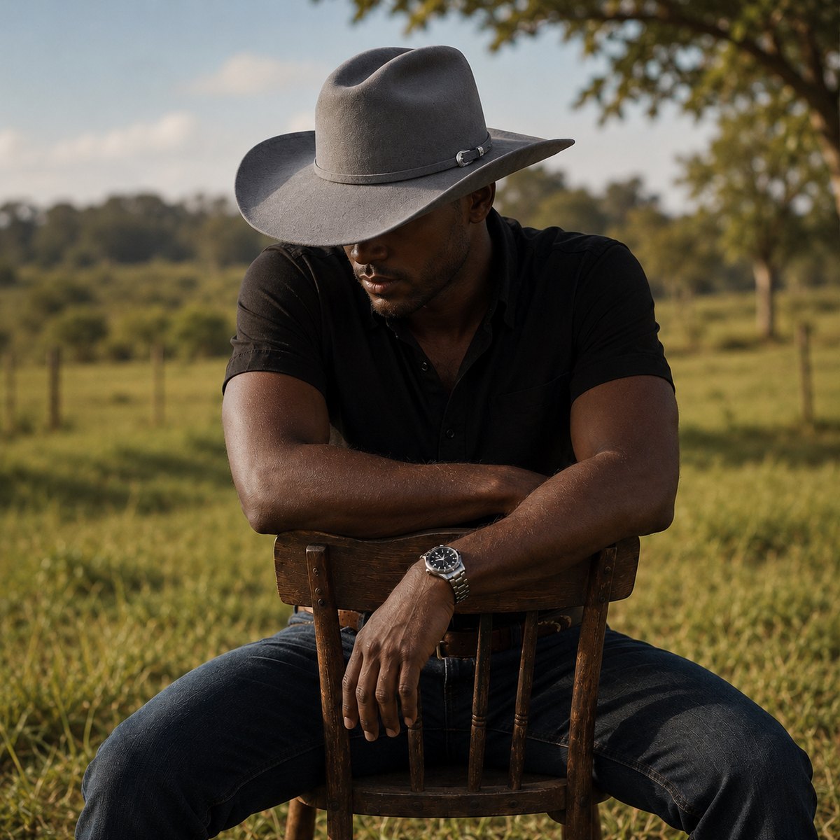 Chapéu American Hat Cattleman Smoke