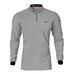 Camisa Masculina Agro Brk Básica Cinza Claro com Proteção Solar UV50+ Envio Imediato - Brk Agro