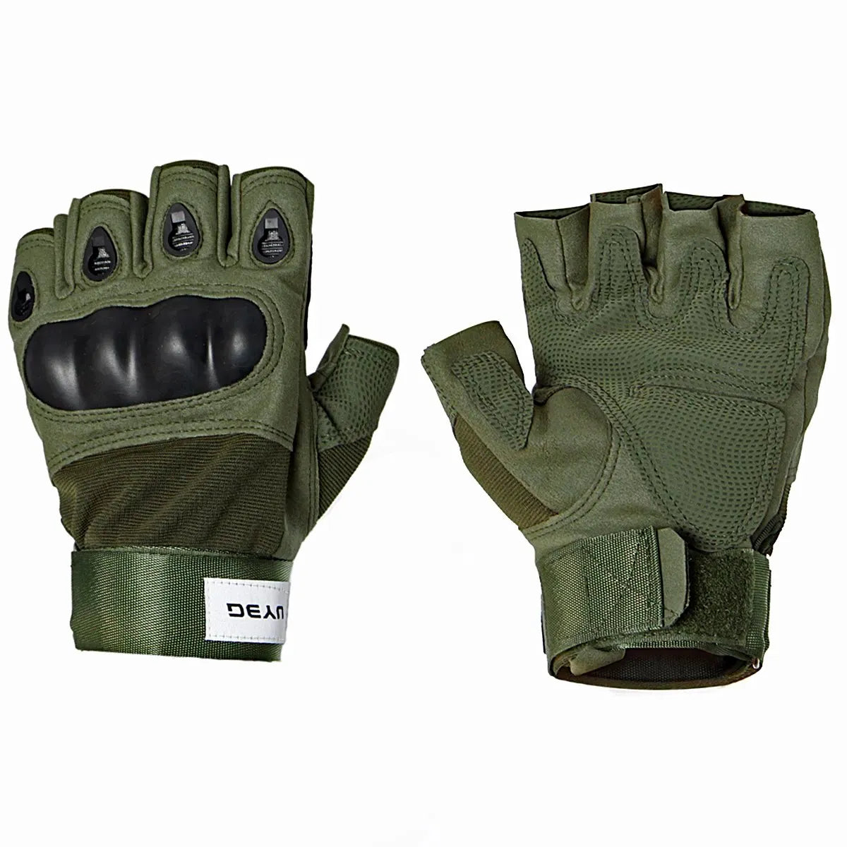 Luva Esportiva Tática Meio Dedo Dorsal - Brk Agro