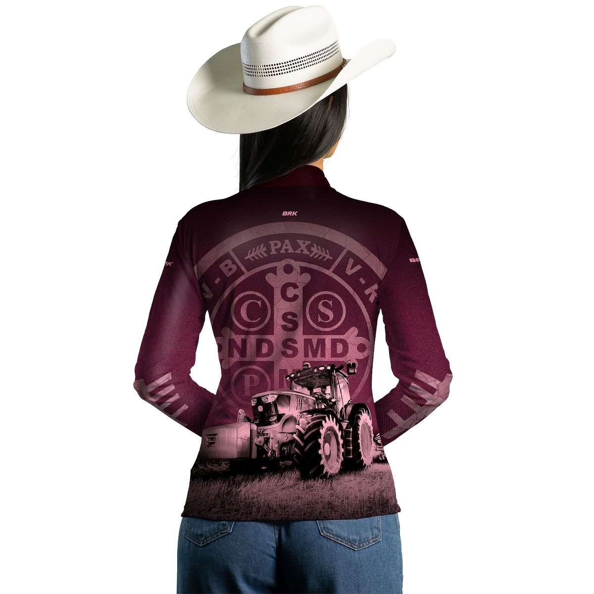 Camisa Agro Feminina Brk São Bento com Proteção Solar UV50+ - Brk Agro