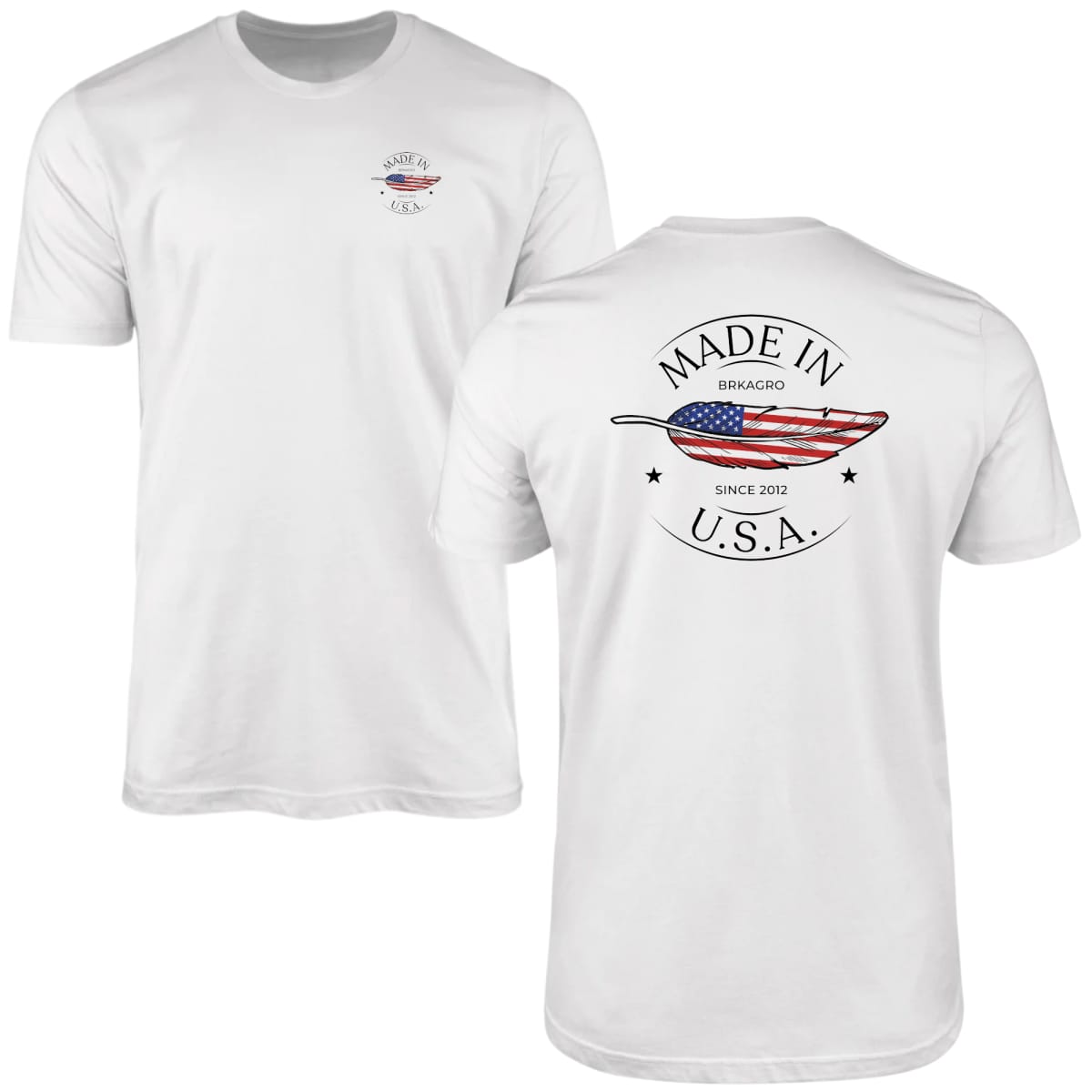 Camiseta Agro Brk Made In Usa Algodão Premium - Brk Agro