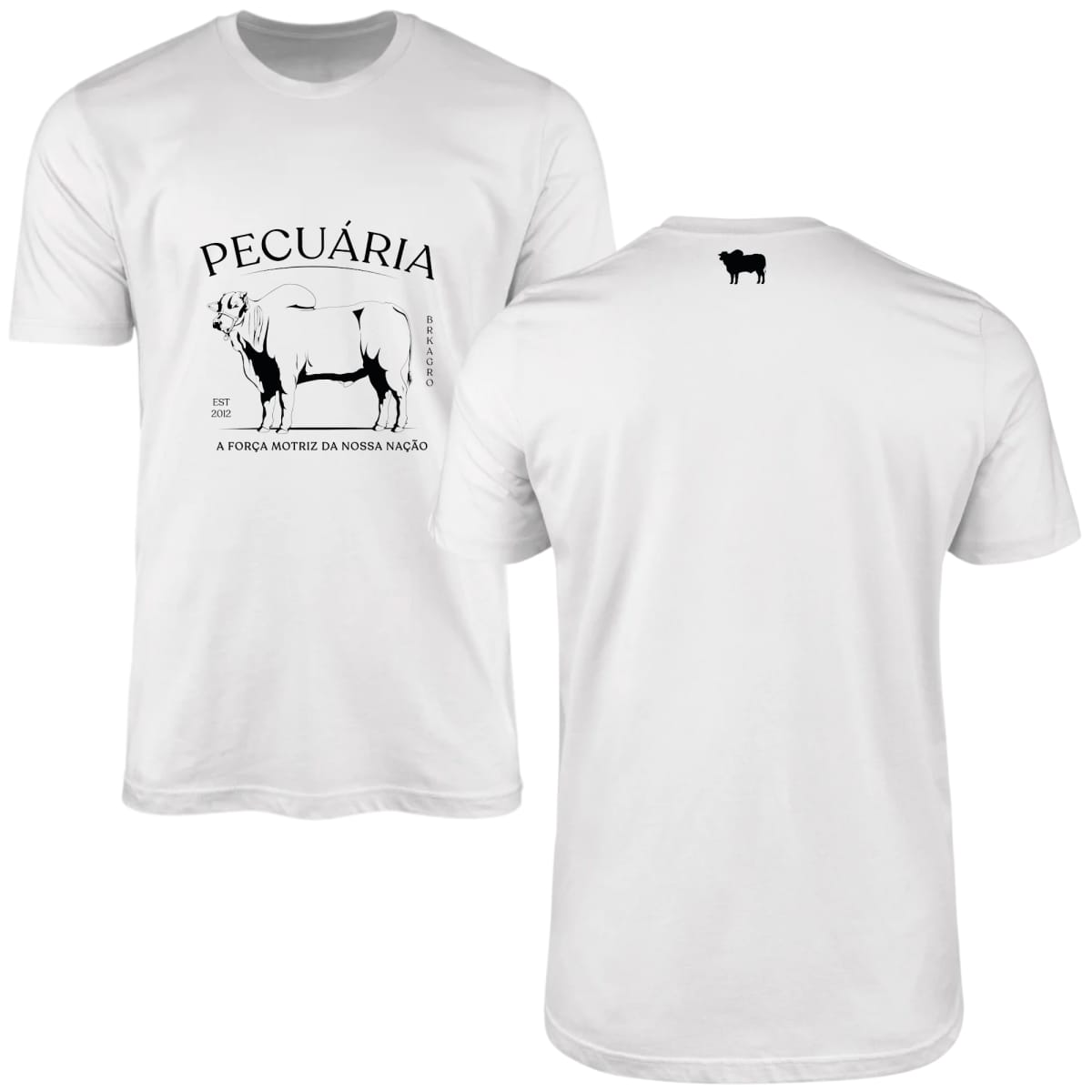 Camiseta Agro Brk Nelore Pecuária com Algodão Premium - Brk Agro