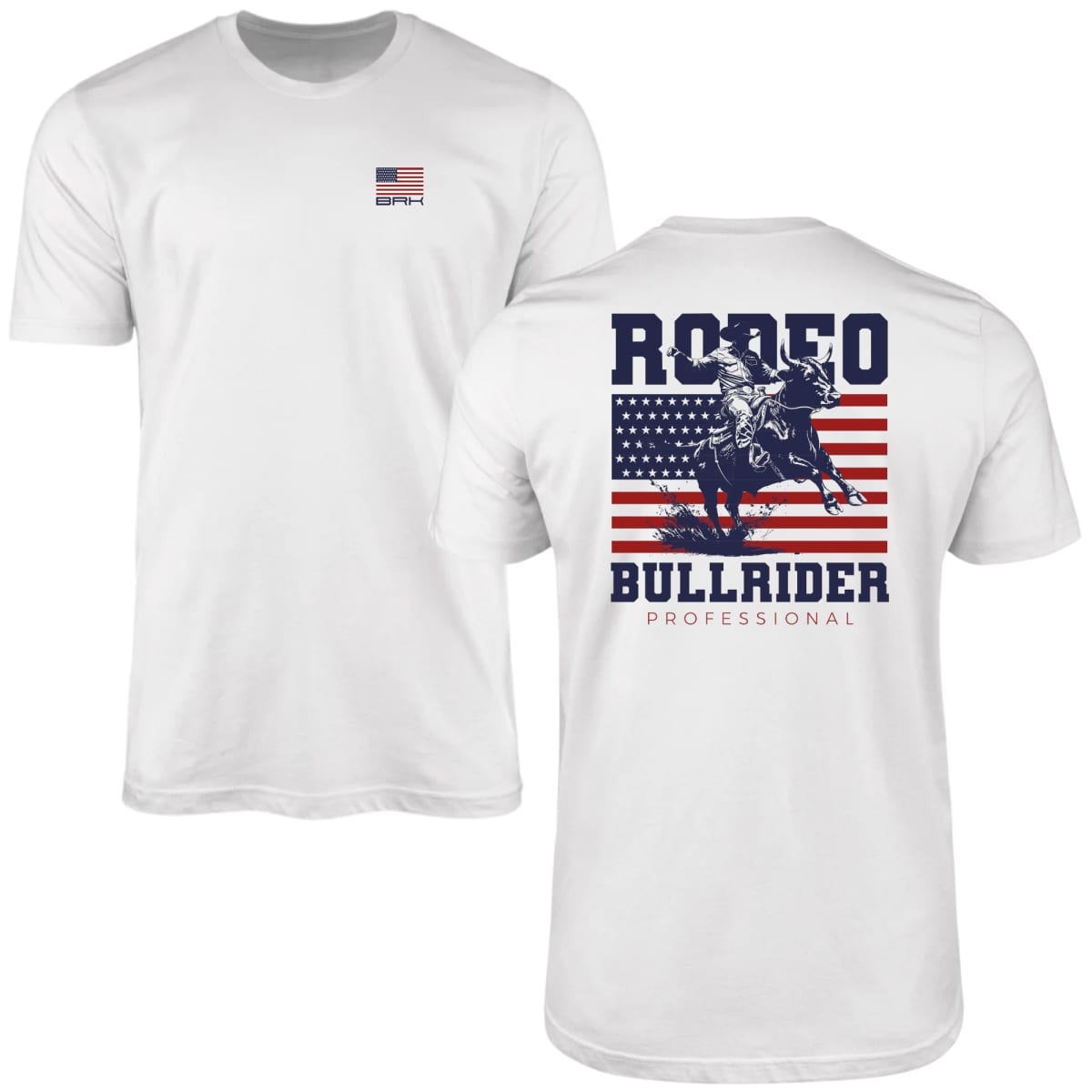 Camiseta Agro Brk Rodeo Bullrider Algodão Premium - Brk Agro