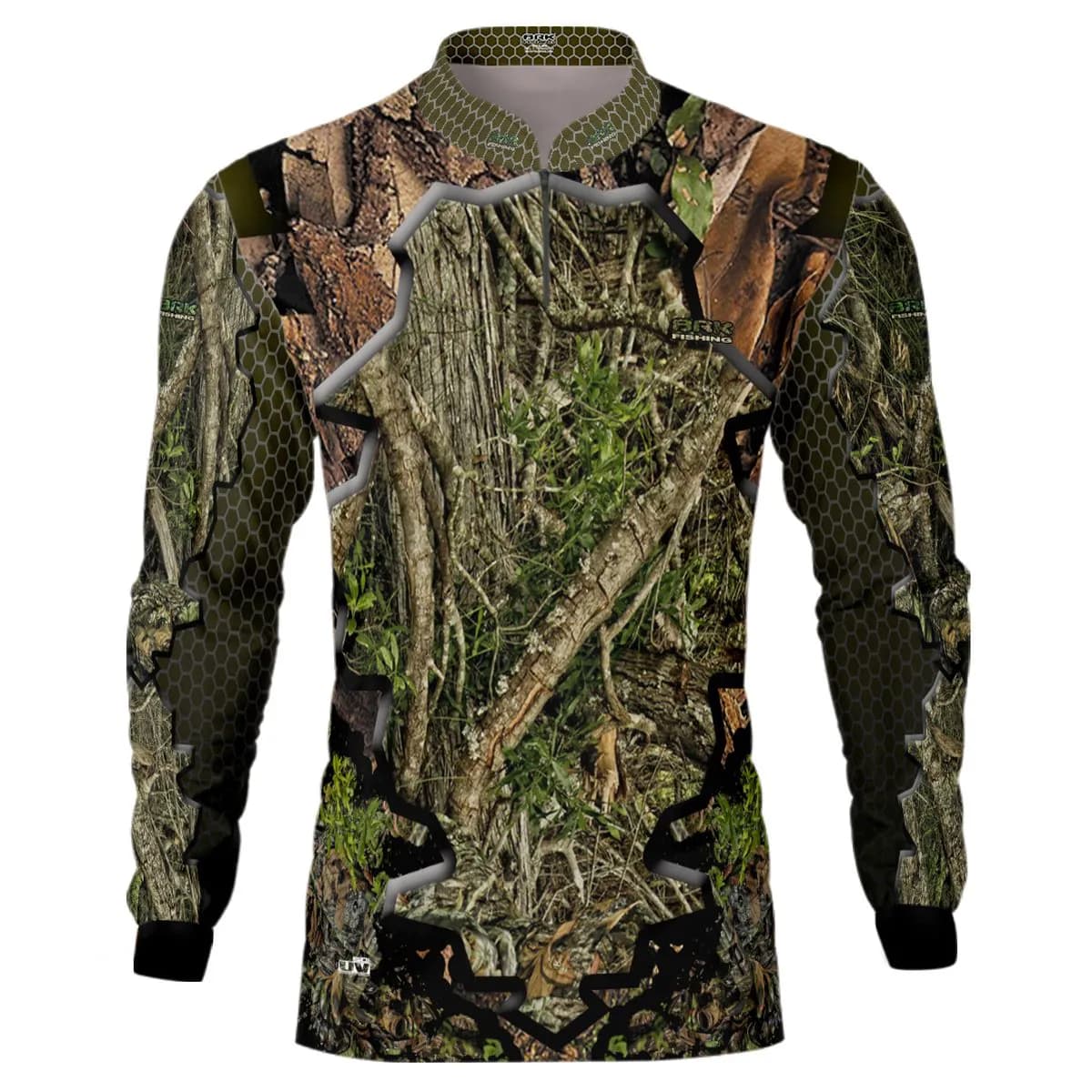 Camisa Agro Brk Camuflada Stealth Series com Proteção Solar UV50+ - Brk Agro