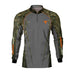 Camisa Agro Brk Camu Real Tree e Cinza Touro com Proteção Solar UV50+ - Brk Agro