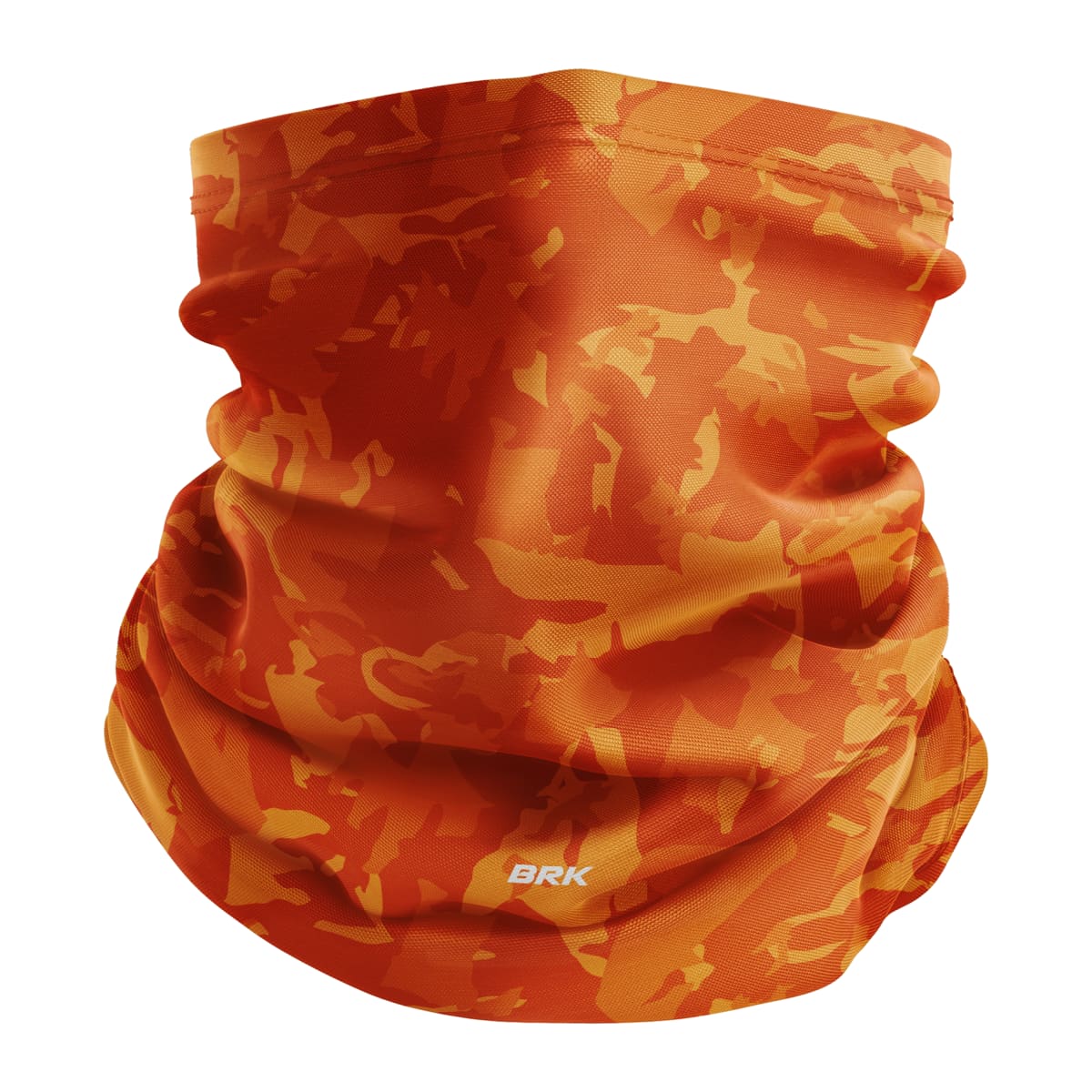 Bandana Tubeneck Agro Brk Laranja Camuflado com Proteção Solar UV50+ - Brk Agro