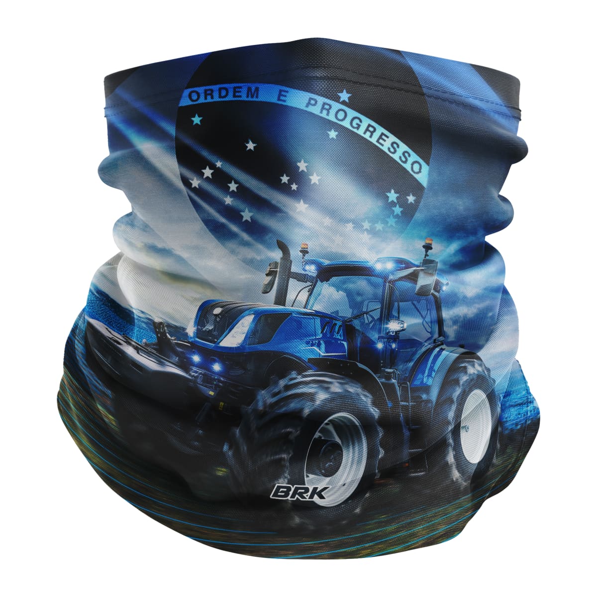 Bandana Tubeneck Agro Brk Trator 02 NH com Proteção Solar UV50+ - Brk Agro