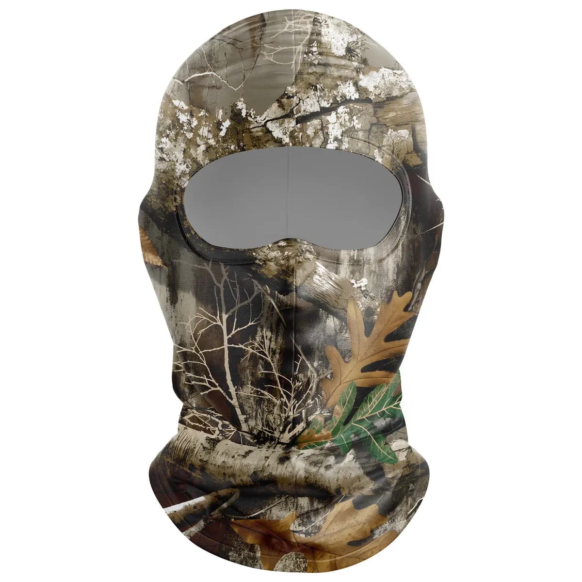 Balaclava Tubeneck Agro Brk Camuflada Folhas e Galhos Tipo 2 com Proteção Solar UV50+ - Brk Agro