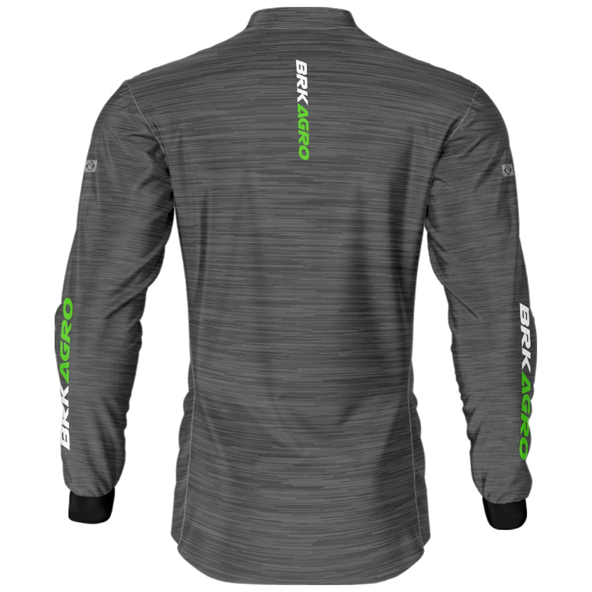 Camisa Agro Brk Mescla Cinza com Proteção Solar UV50+ Envio Imediato - Brk Agro