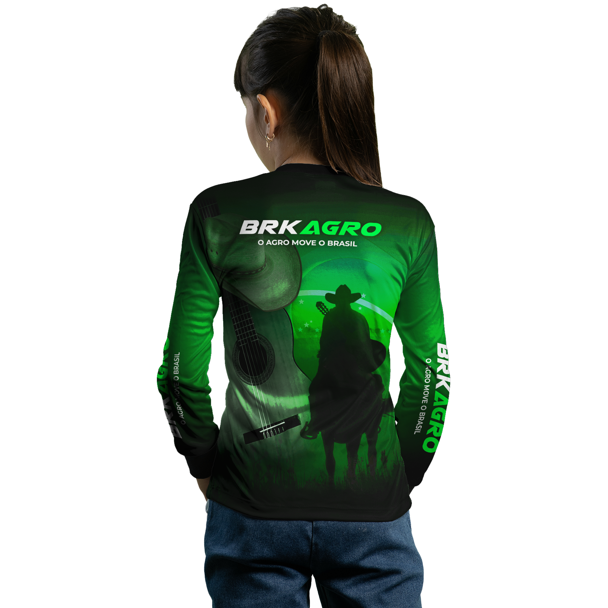 Camisa Agro Brk Country Violeiro com UV50+ - BRK AGRO