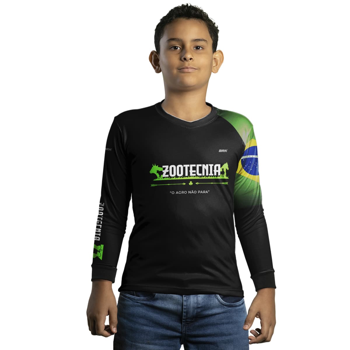 Camisa Agro Brk Zootecnia com UV50+ - BRK AGRO