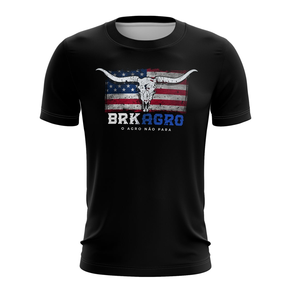 Camiseta Agro Brk O Agro não Para Texas com Proteção Solar UV50+ - Brk Agro